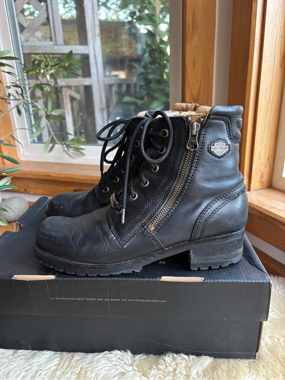 Harley Davidson Asher Motorcycle Boots